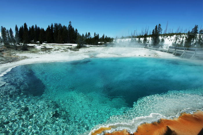 Yellowstone Hot Spring Resorts